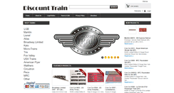 Desktop Screenshot of discount-train.com
